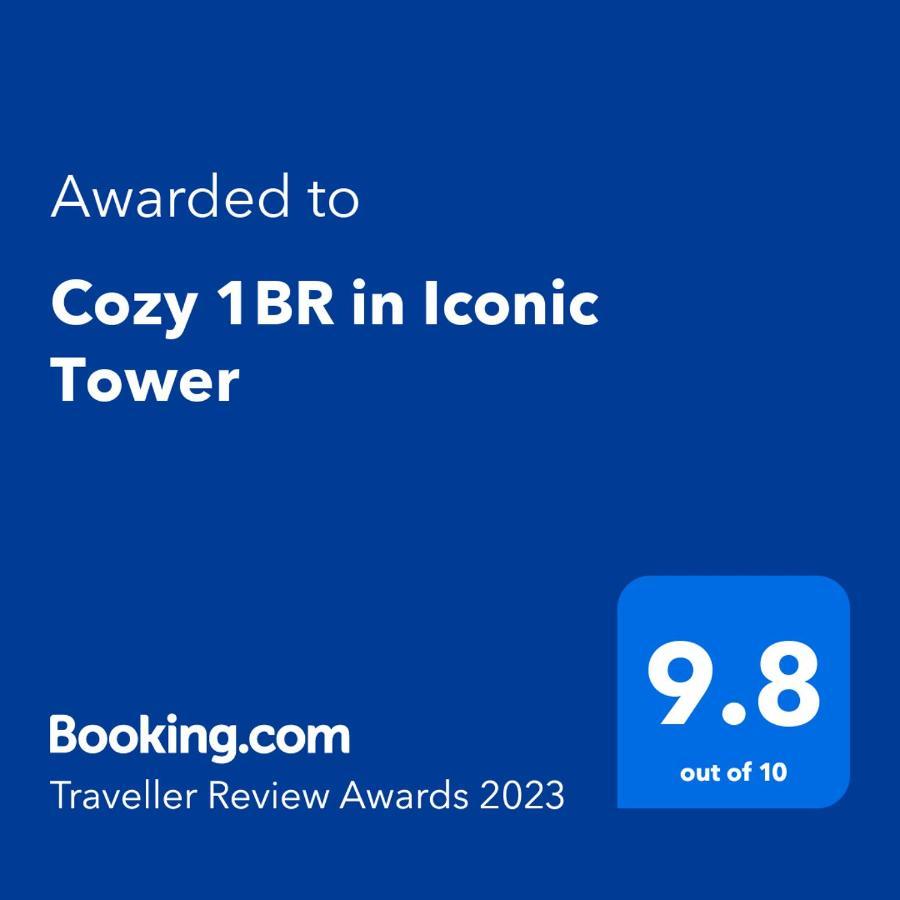 Cozy 1Br In Iconic Tower Appartement Abu Dhabi Buitenkant foto