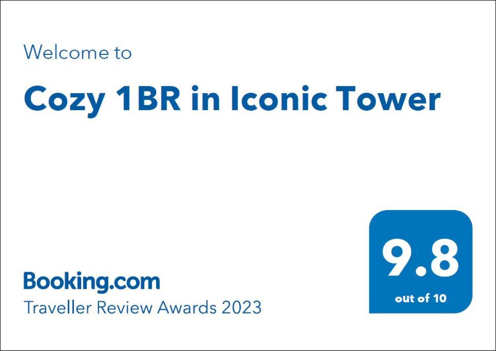 Cozy 1Br In Iconic Tower Appartement Abu Dhabi Buitenkant foto